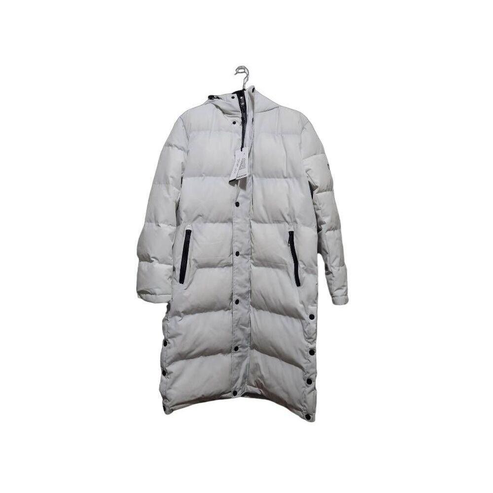 DKNY Ladies Size Small Off White Ultra Loft Insulated Ladies Puffer Coat